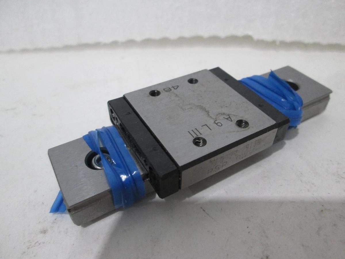 THK, RSR 9WV, Linear Slide Block w/ Guide Rail, New