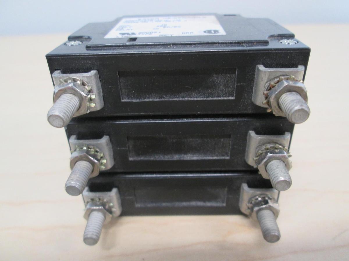 Used Heinemann, AM3-AB-A-0010-10E, 3 Pole Circuit Breaker, 250V, 10A, Used