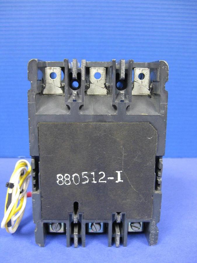 Used Westinghouse Series C HMCP030H1C Circuit Breaker, 600VAC-250VDC 30A 3 Pole, Used