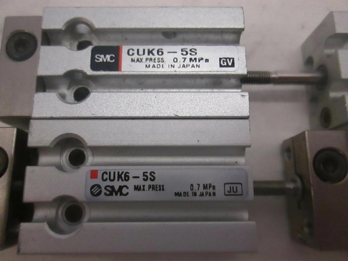 Used SMC, Slide Table, CUK6-5S, Used, Lot of 4
