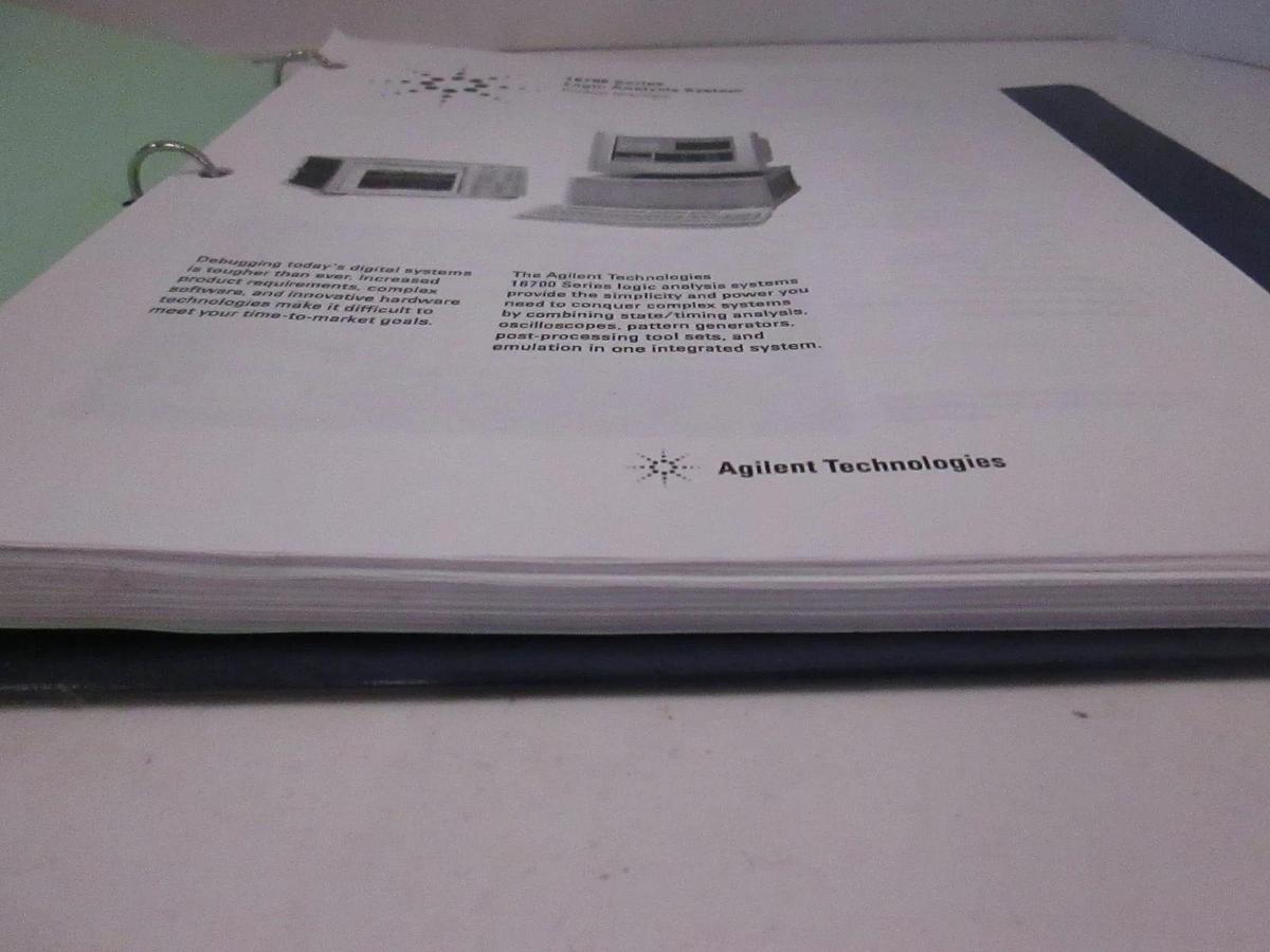 Used Agilent 16700 Series Logic Analysis System Product Overview, Used