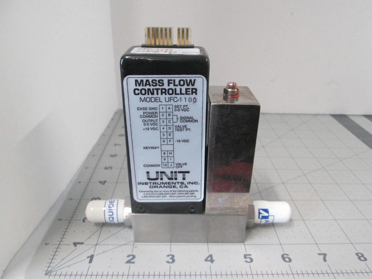 Used Unit, UFC-1100, N2, 500 SCCM,Mass Flow Controller, Used