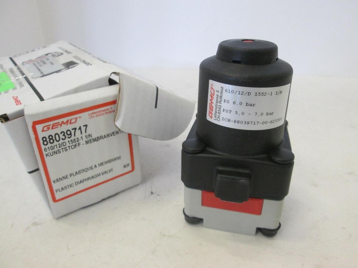 Gemu, Diaphragm Valve, 88039717, New