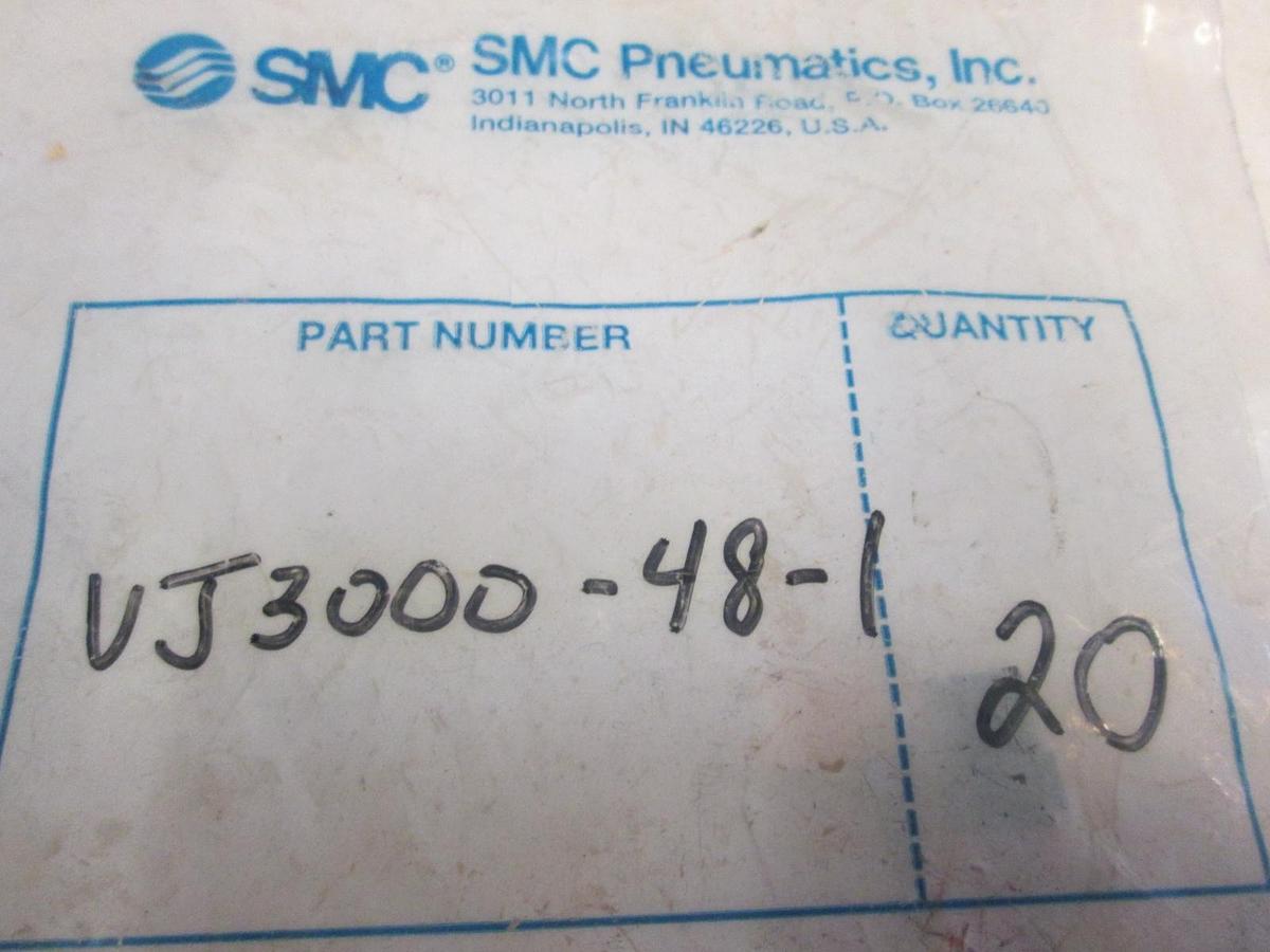 SMC, Pneumatic Air Valve, VJ3000-48-1, New, Lot of 20