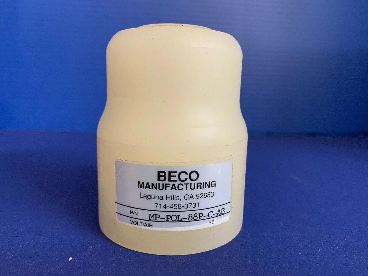 Used BECO MP-POL-88P-C-AB Multipurpose Poly Valve, 1/2", Used