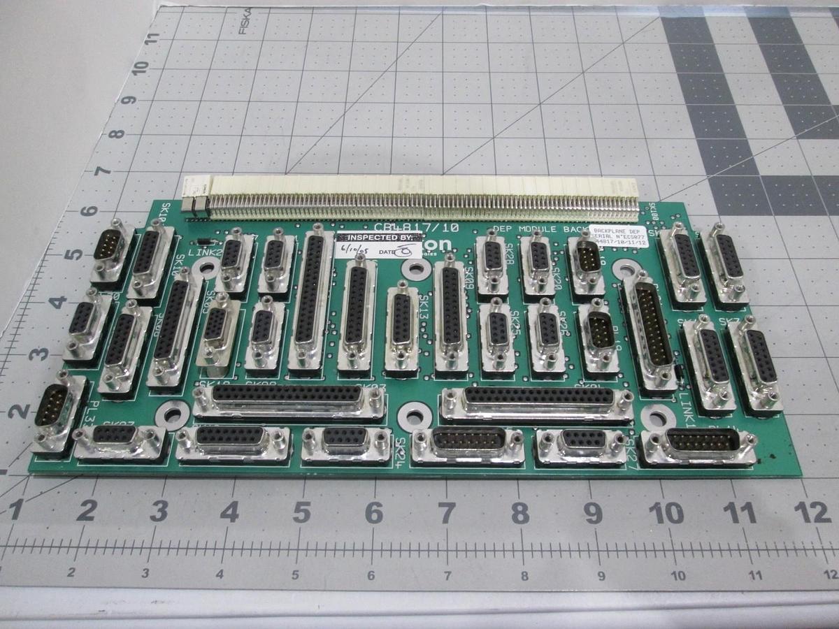 Used CB4817/10, Backplane DEP PCB Assy, Used
