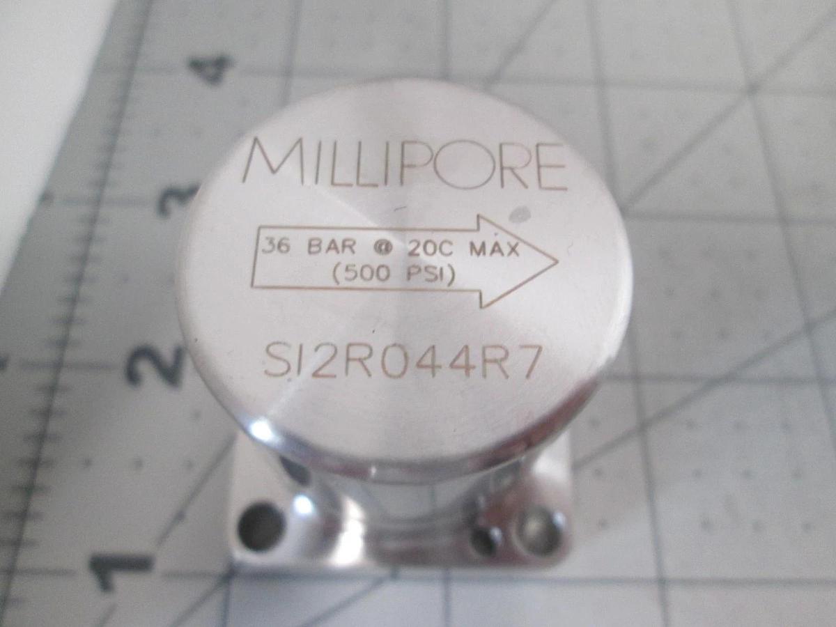 Used Millipore, S12R044R7, Surface Mount Filter, 500 PSI, Used