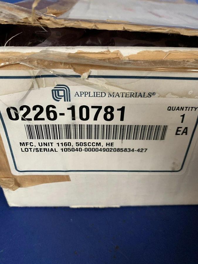 Used Unit UFC-1160A Mass Flow Controller, HE, 50 SCCM, Refurbished
