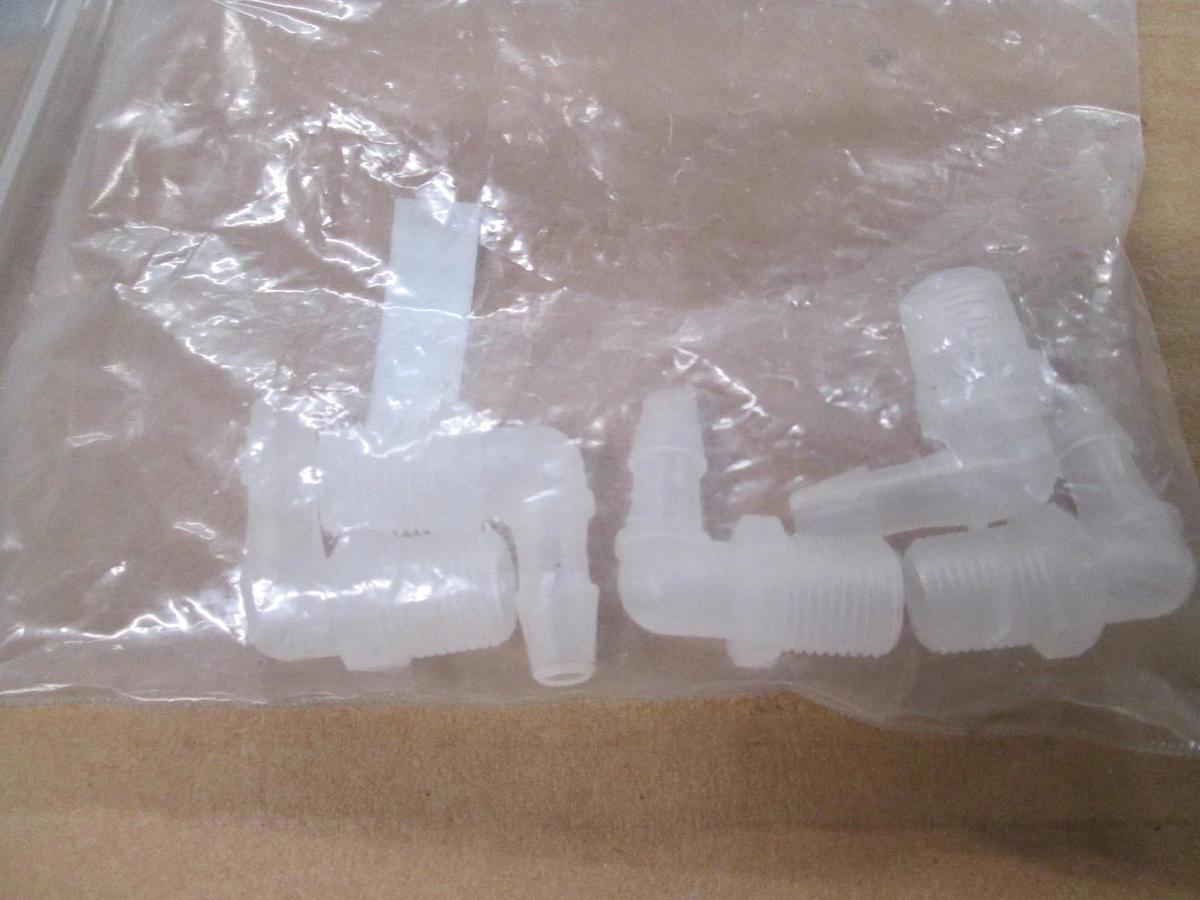 Teflon Elbow, 1/4" Fitting, 206-999-0169, New, Lot of 5
