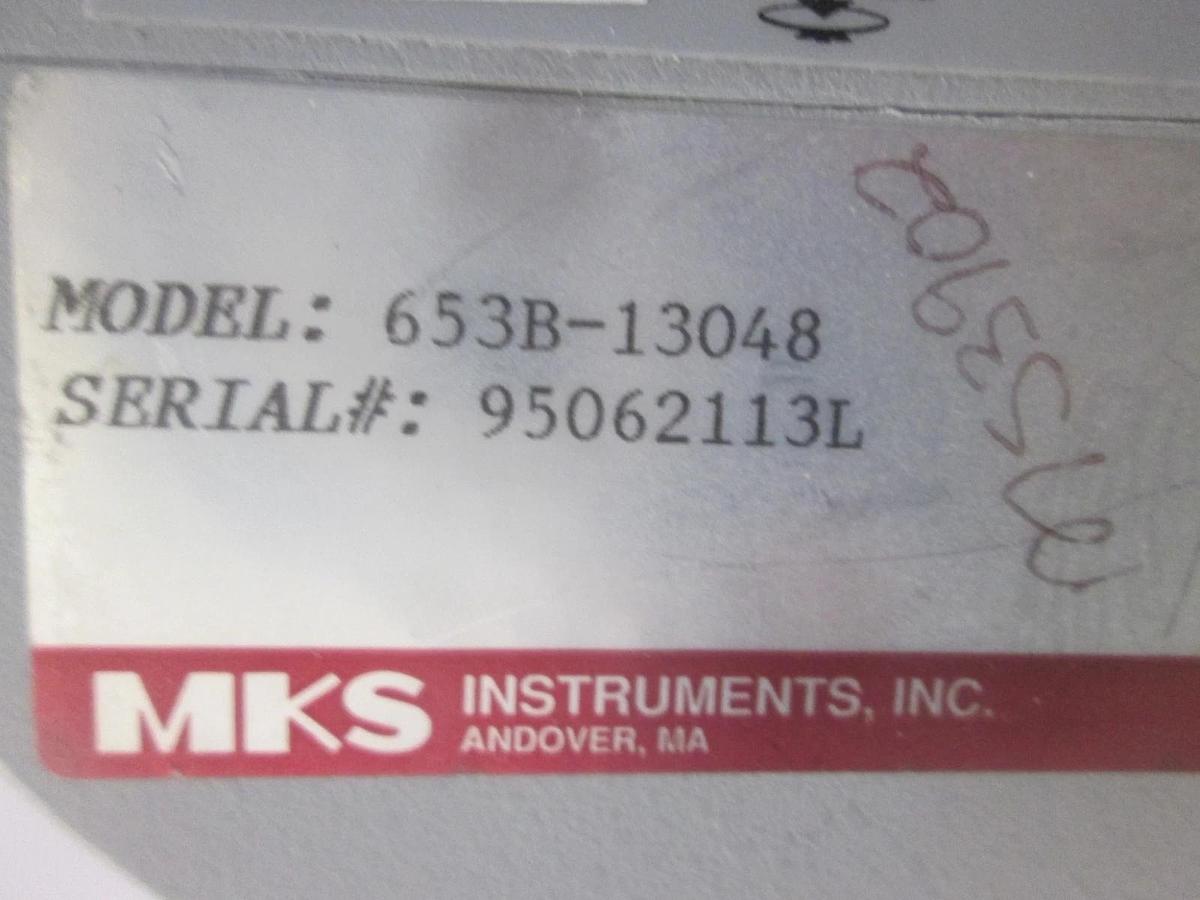 Used MKS, Type 653 Throttle Control Valve, 653B-13048, Used
