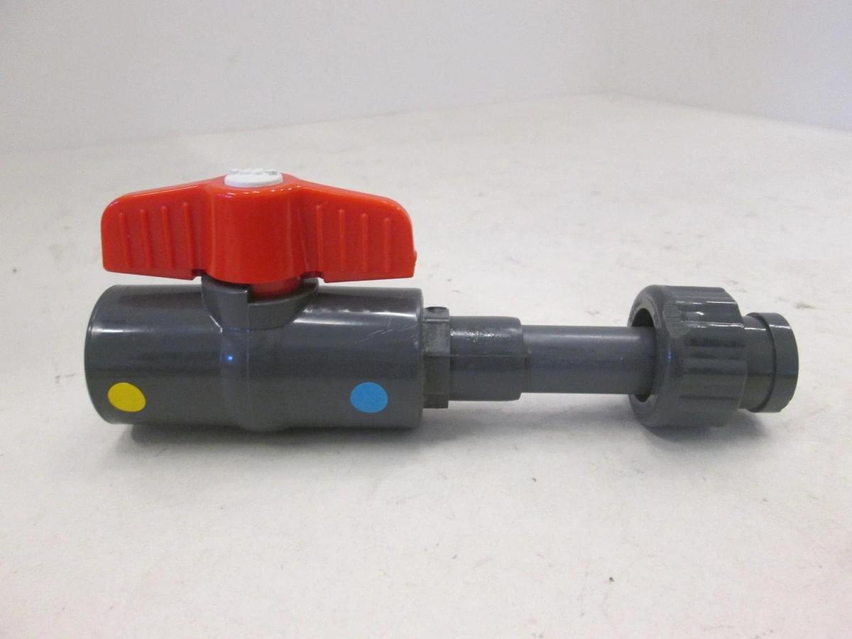 Used George Fischer, Type 348, 2 Way Ball Valve, Used