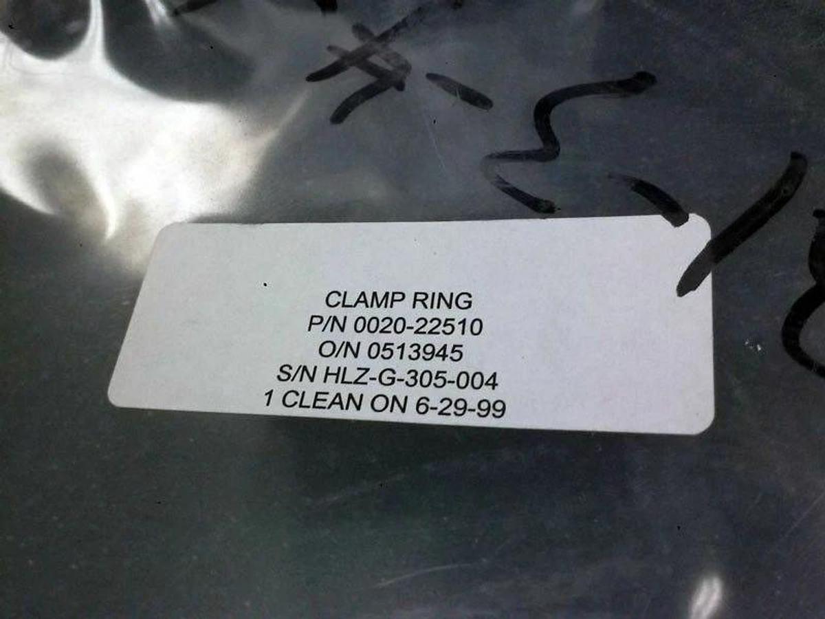 Refurbished AMAT Applied Materials 0020-22510 Clamp Ring, Sealed Manufacturer Refurbished