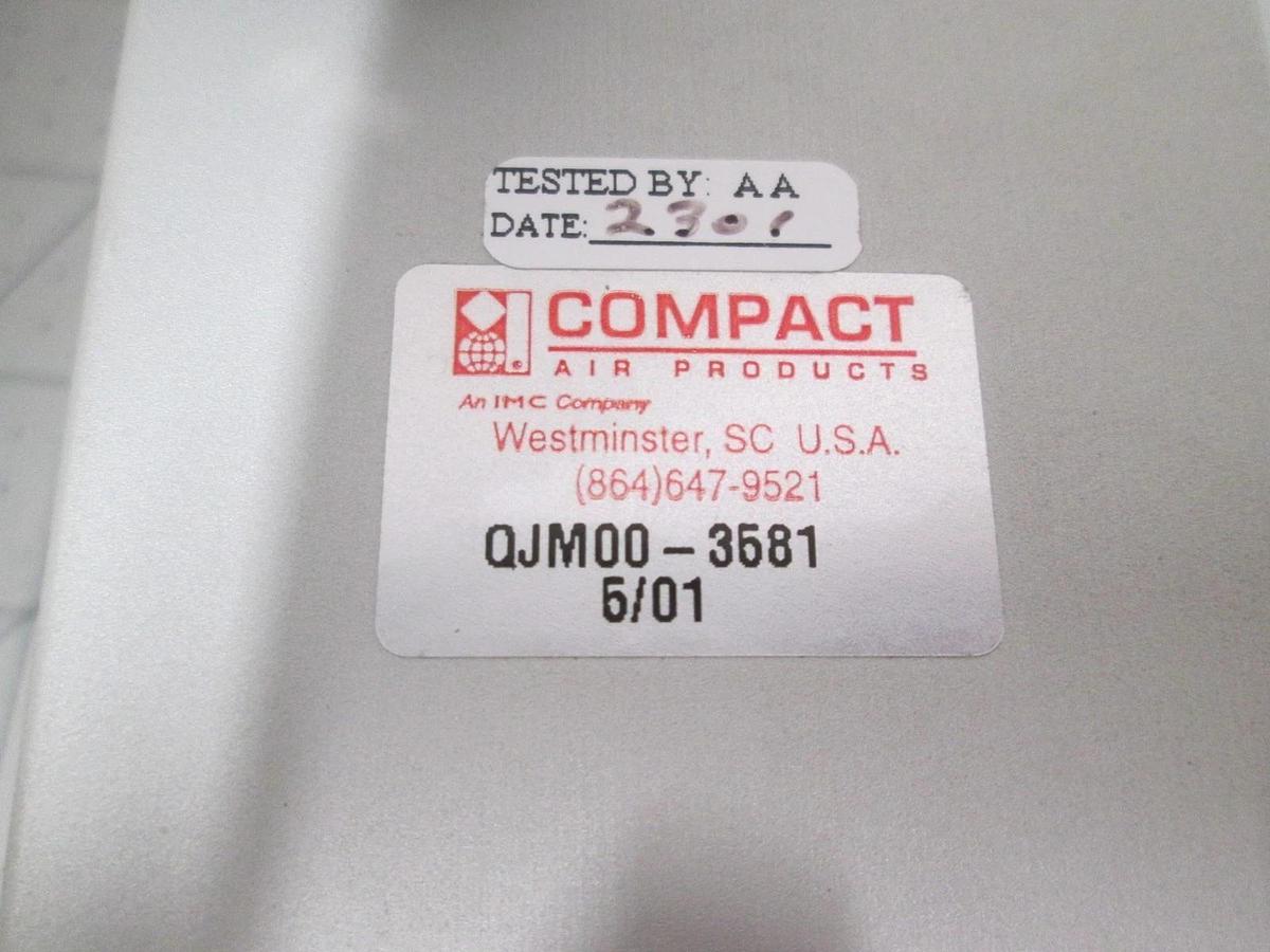 Used Compact Air Products, QJM00-3581 5/01, Air Cylinder, Used