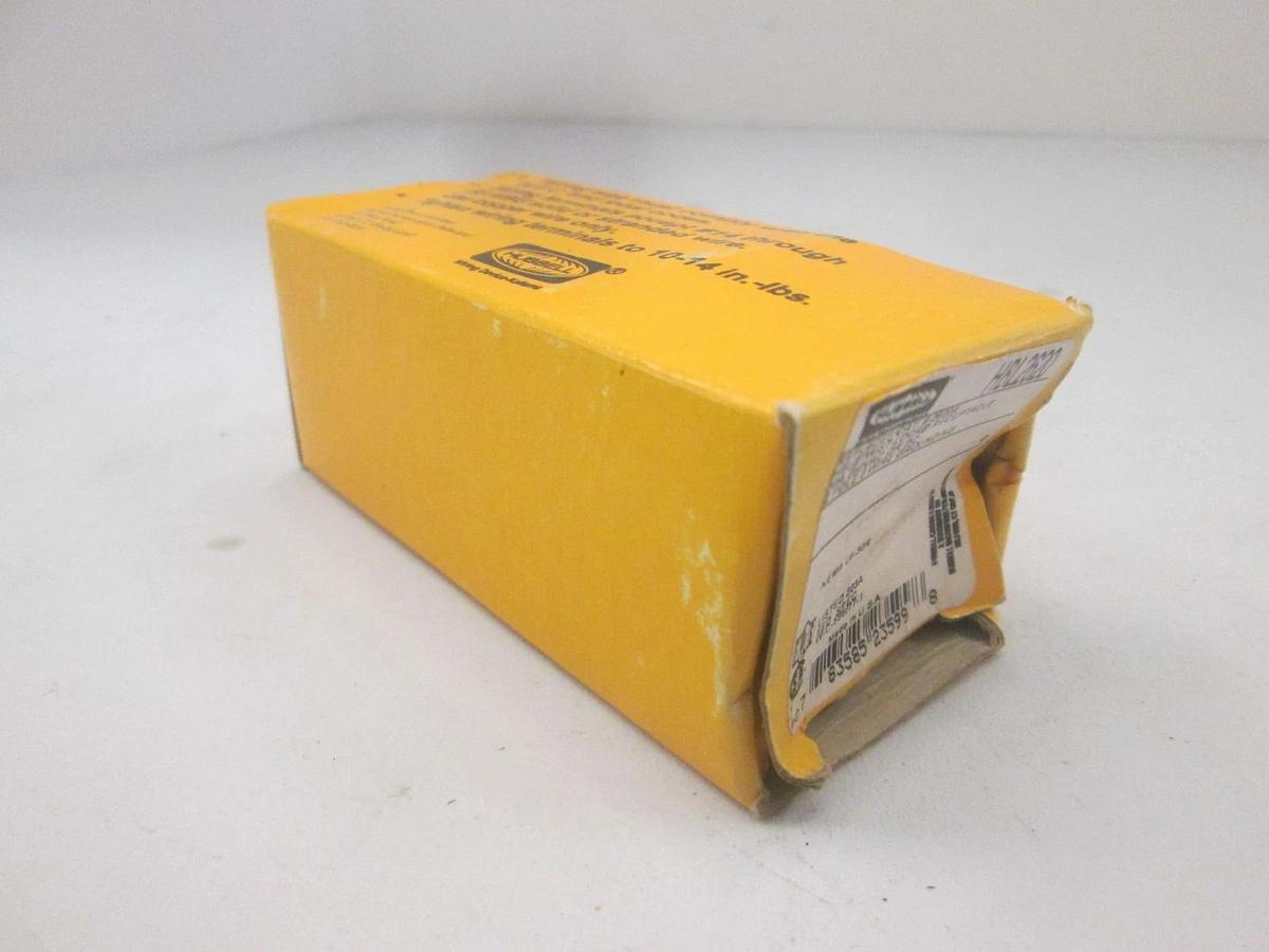 Used Hubbell, HBL2620, Twist Lock Single Receptacle, 2 Pole, New