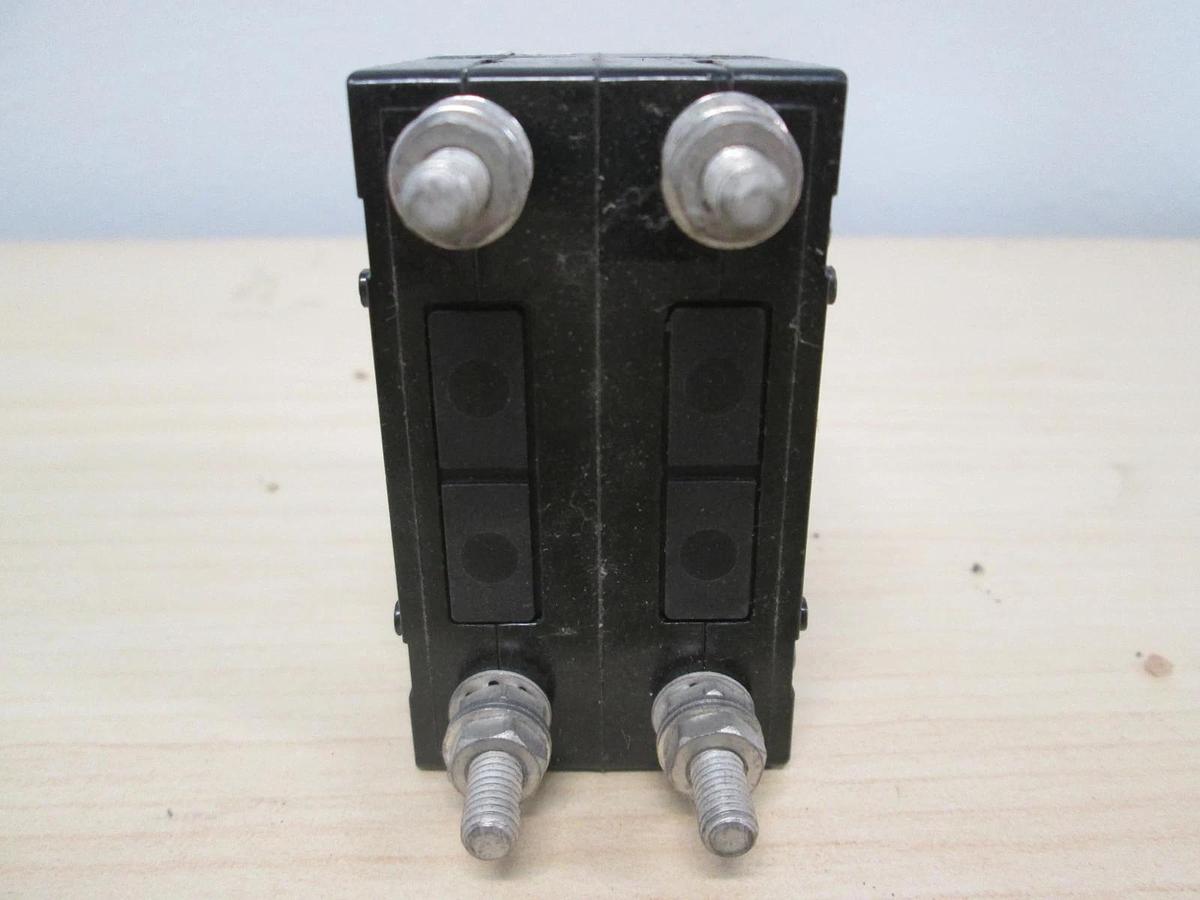 Used Airpax, UPL11-1-65-153, 2 Pole Circuit Breaker, 250V, 15A, Used