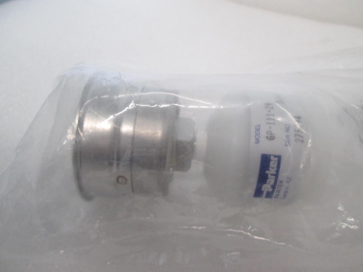 Used Parker, GP-111-29, Gauge Protector w/ Gauge, New