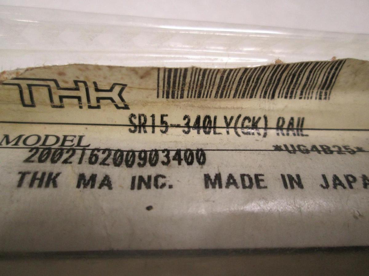 THK, SRS15-340LY(GK), Slide Rail, 200216200903400, New