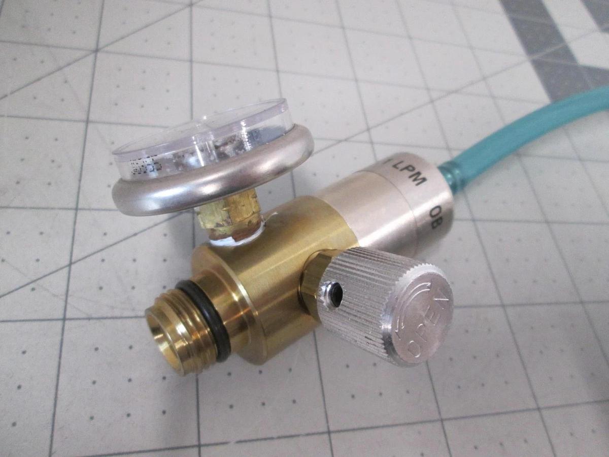 Span Instruments, Model 715, 1 LPM, Gas Cylinder Pressure Gauge, New