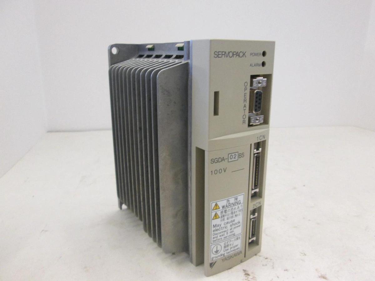 Used Yaskawa, Servopack, Motor Driver, SGDA-02BS, 100-115V, 50/60Hz, Used