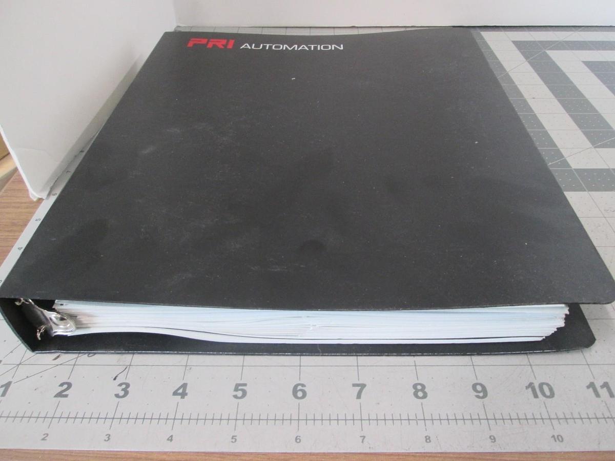 Used PRI Automation, PRI-7000 Series Stockers Installation Manual, REV A, Used