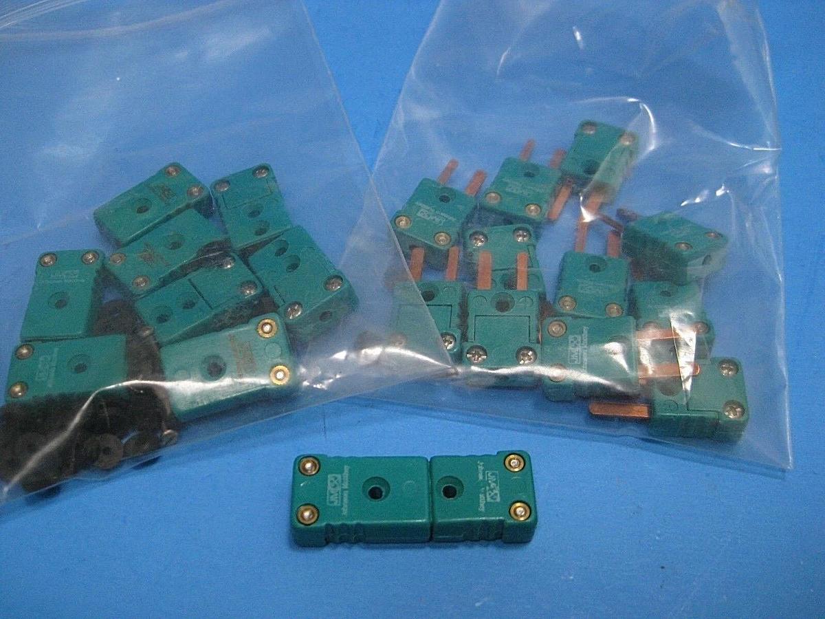 Johnson Matthey Type R Thermocouple, Miniature Quick Release, Lot of 9 M/F, New