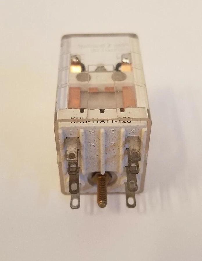 POTTER & BRUMFIELD KHU11A11-120 Relay, 3A, 28 VDC, Lot of 2