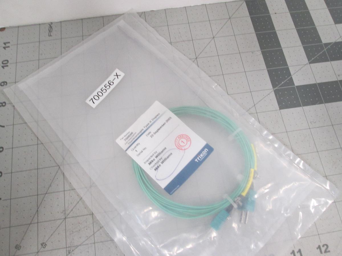 Trikon Technologies, 700556, Type K Duplex, Thermocouple New NOS Semiconductor