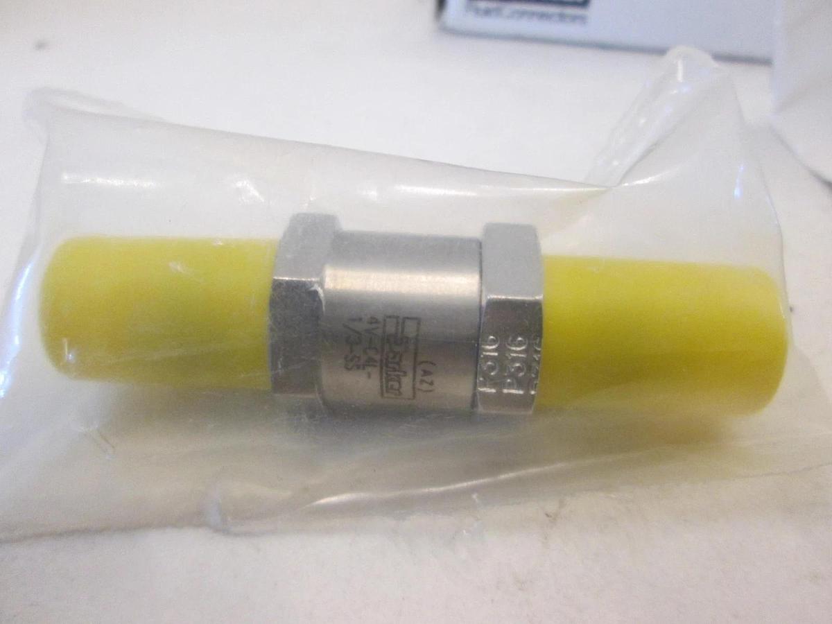 Parker, INI-205, C-Series Check Valve, 4V-C4L-1/3-SS, New