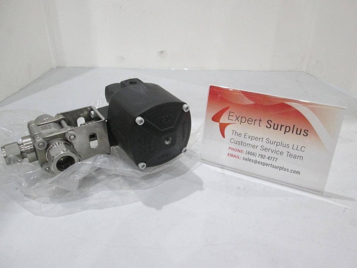 Used Swagelok, SS-63XPS12-S8-53DHT-2839, Ball Valve w/ 153DA Double Actuator, NWOB