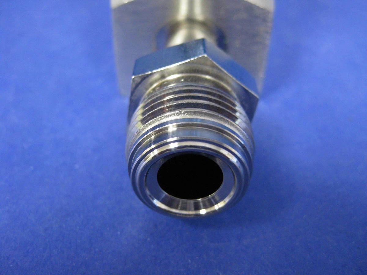 Used Veriflo 935TS8VCR8MXYK UHP High Flow Valve, 1/2" MVCR x 1/2" Tube, Used