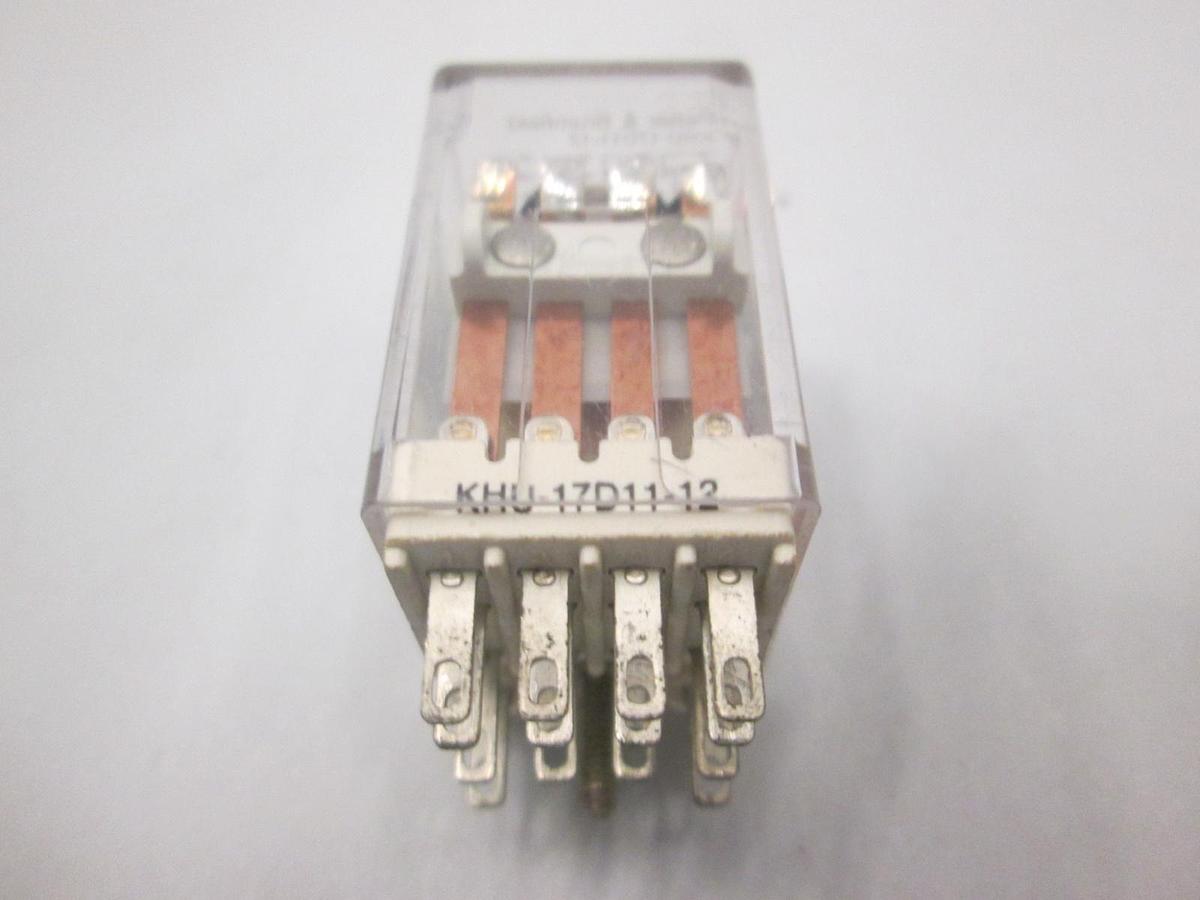Used Potter & Brumfield, KHU-17D11-12, Relay, 12 DC, Used