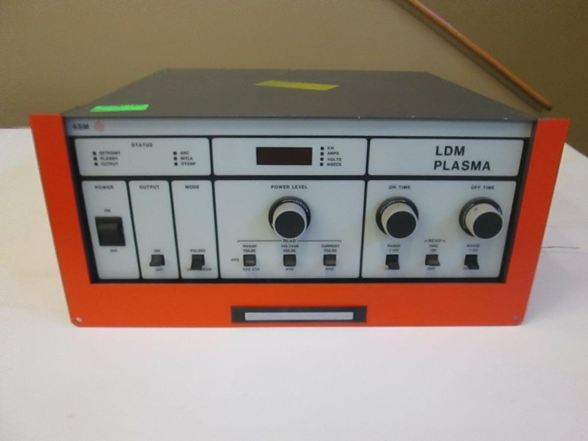 Used ASM America, Advanced Energy, LDM Plasma Generator 7509-000-D, Used