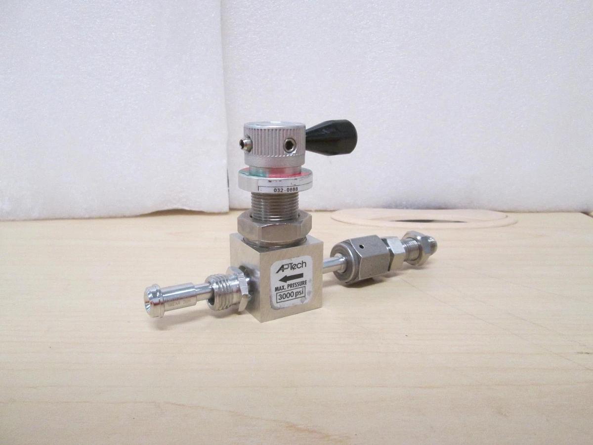 Used Aptech, 032-0888, 3000 psi Gas ValveAssy, Used