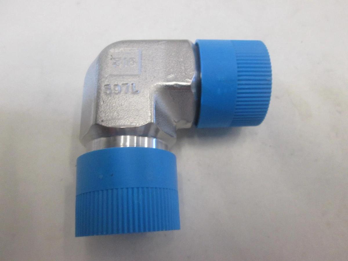 Parker, 12-12ME-SS, 1" 90 Degree SS Elbow Fitting, New