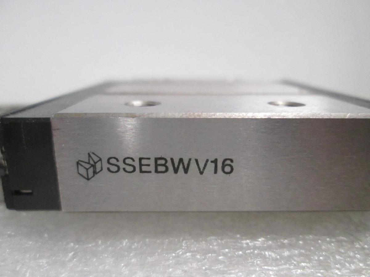 Misumi, SSEBWV16, Linear Bearing Guide Block w/ Guide Rail, New