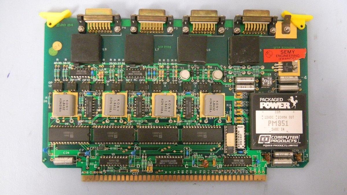 Used Semy Engineering MYP 820900A, PCB Assembly, Working When Removed