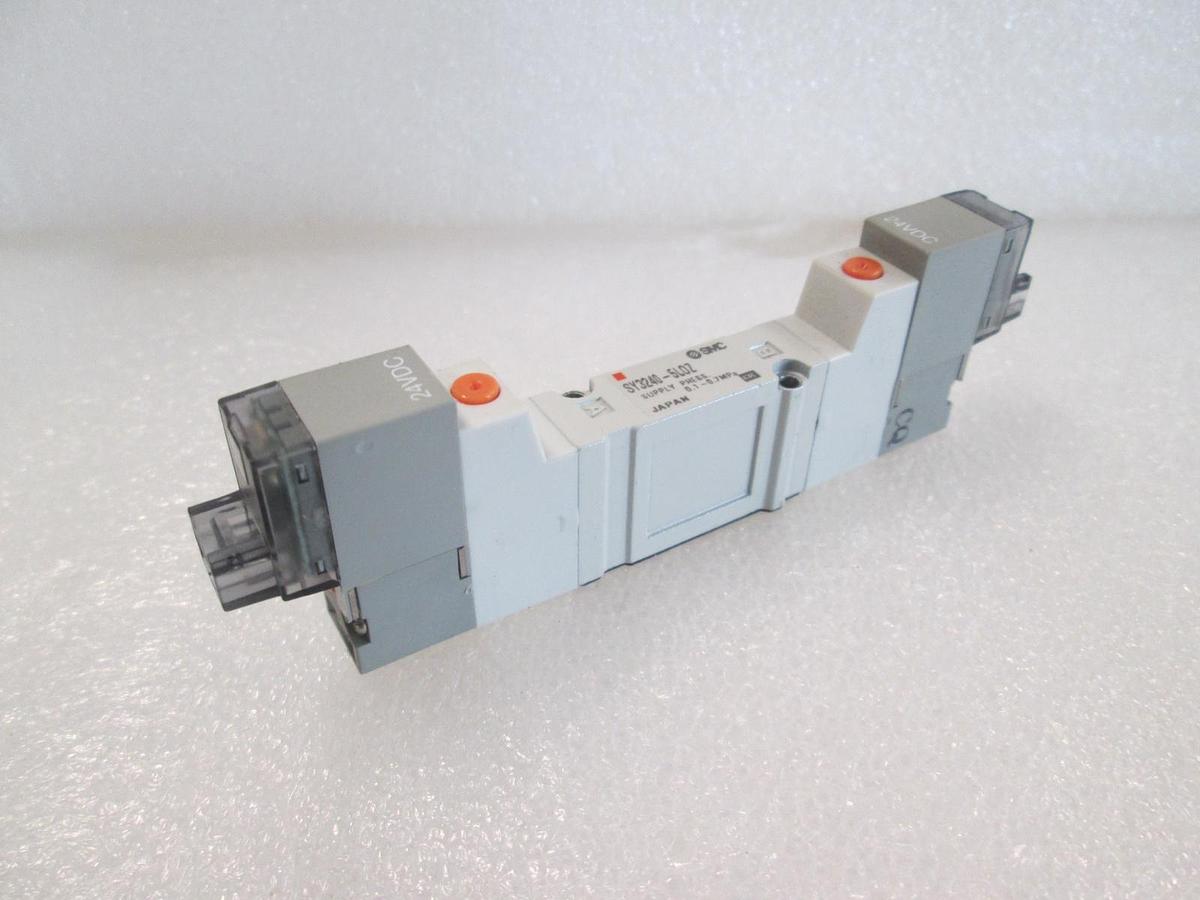 Used SMC, SY3240-5LOZ, Solenoid Valve, Used