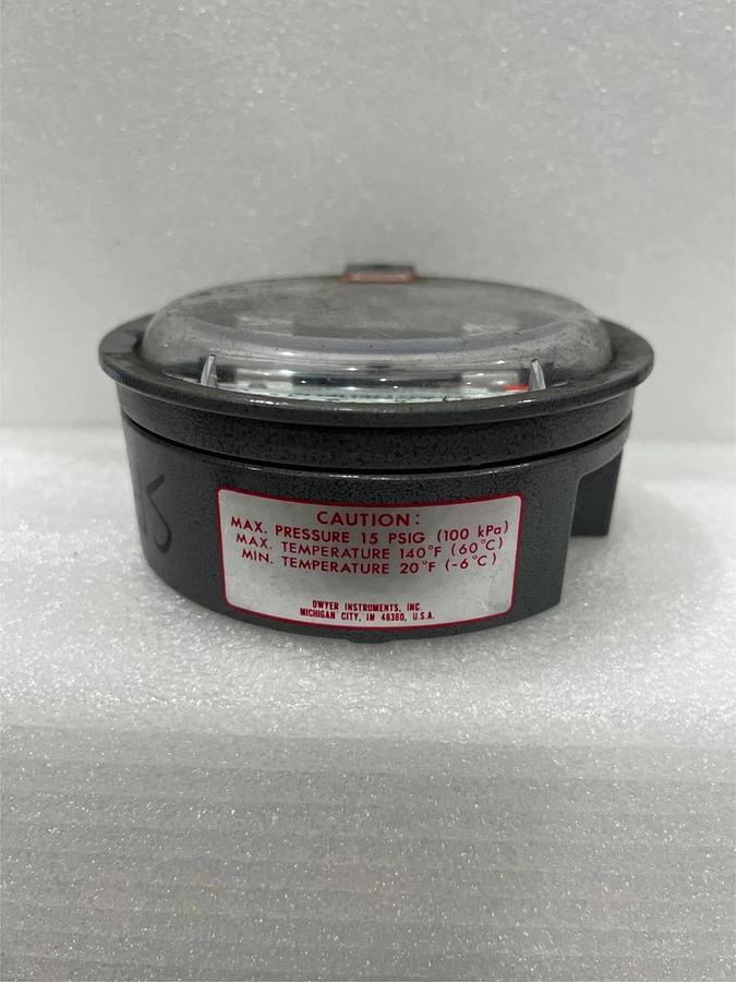 Used Dwyer, Magnehelic Pressure Gauge, 0-6”, 2006D, UseB