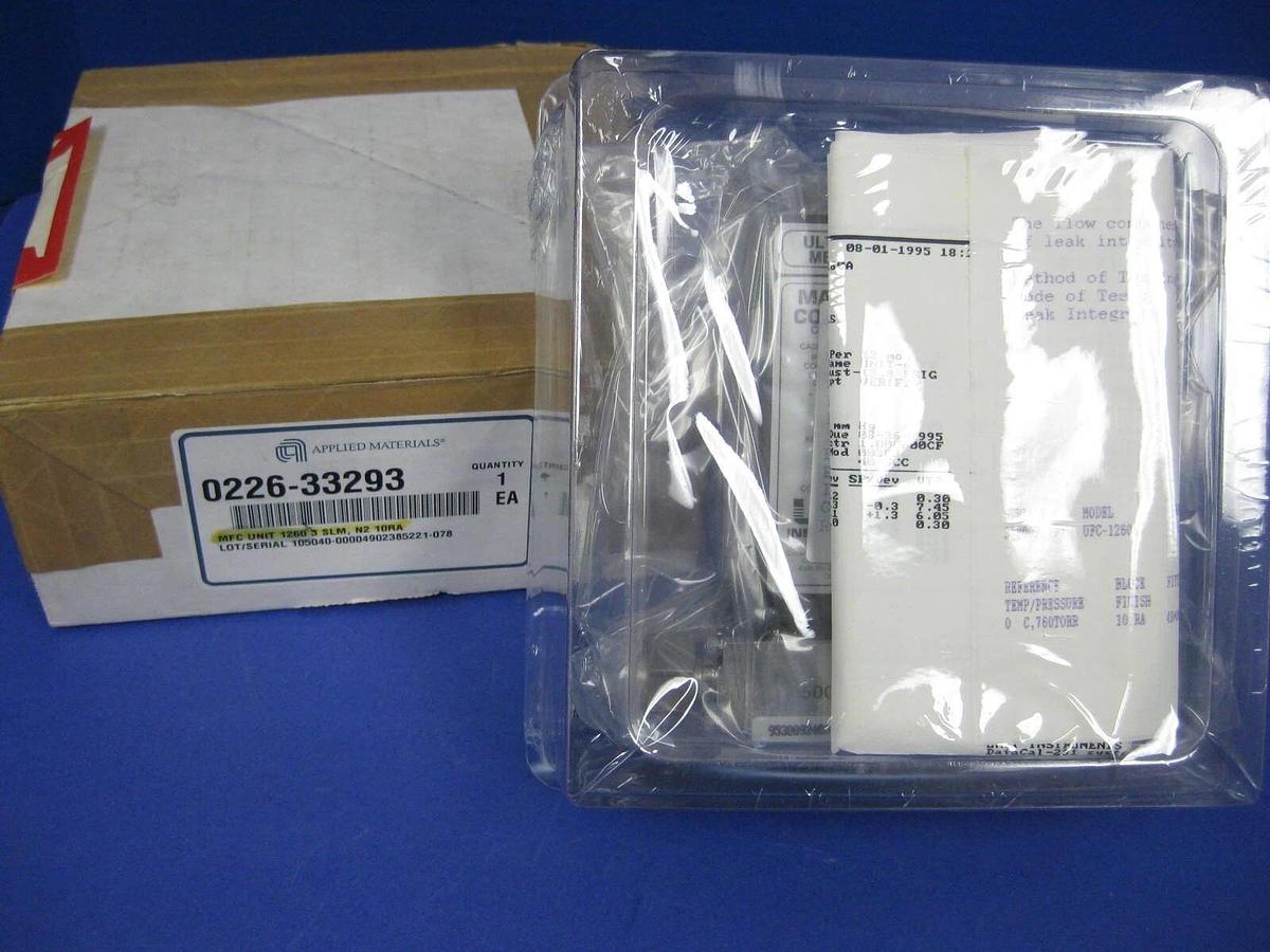Used Unit UFC-1260A Mass Flow Controller, N2, 3 SLM, Refurbished