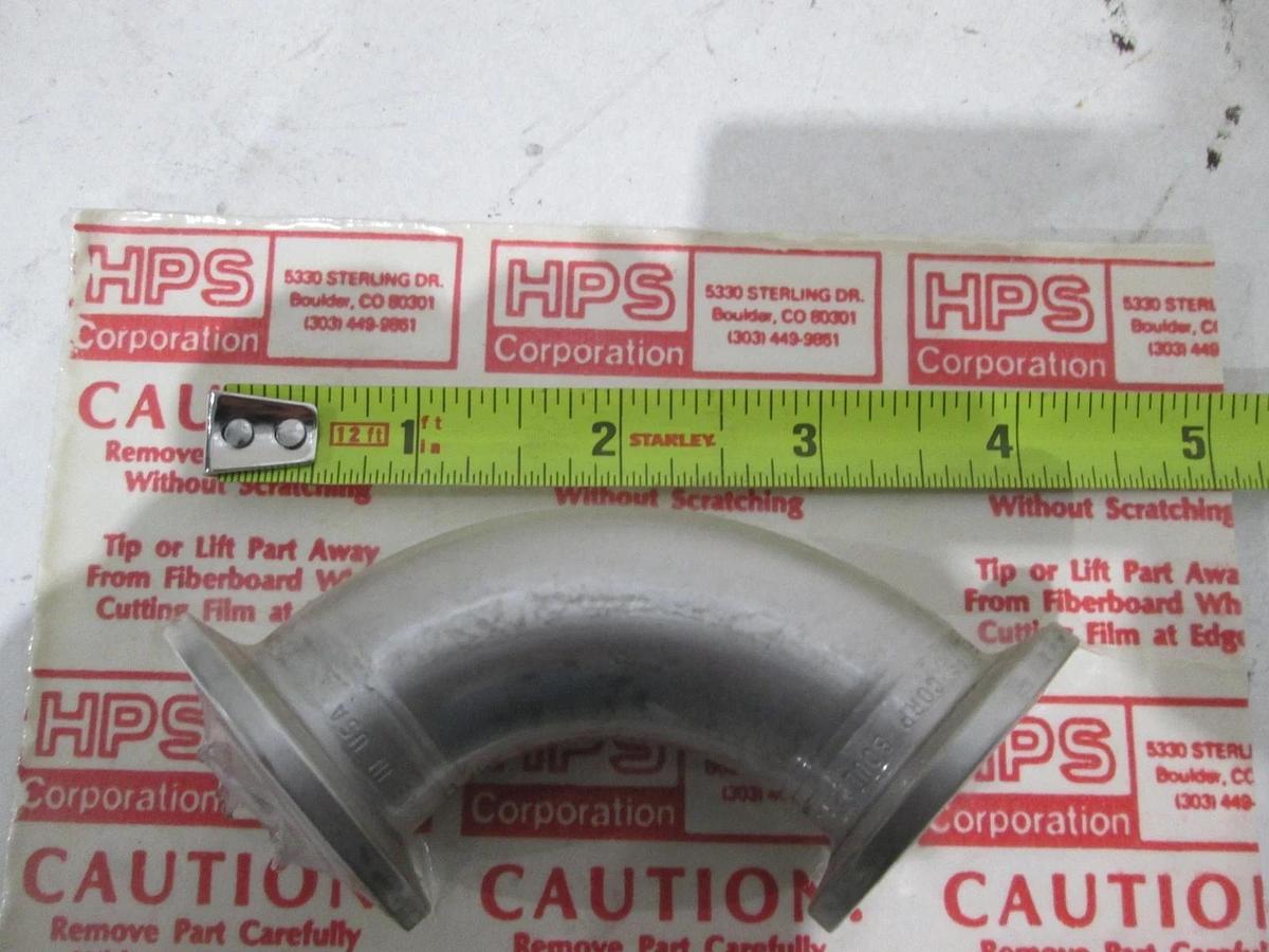 HPS, Elbow, 90 Degree Bend, Stainless Steel, New