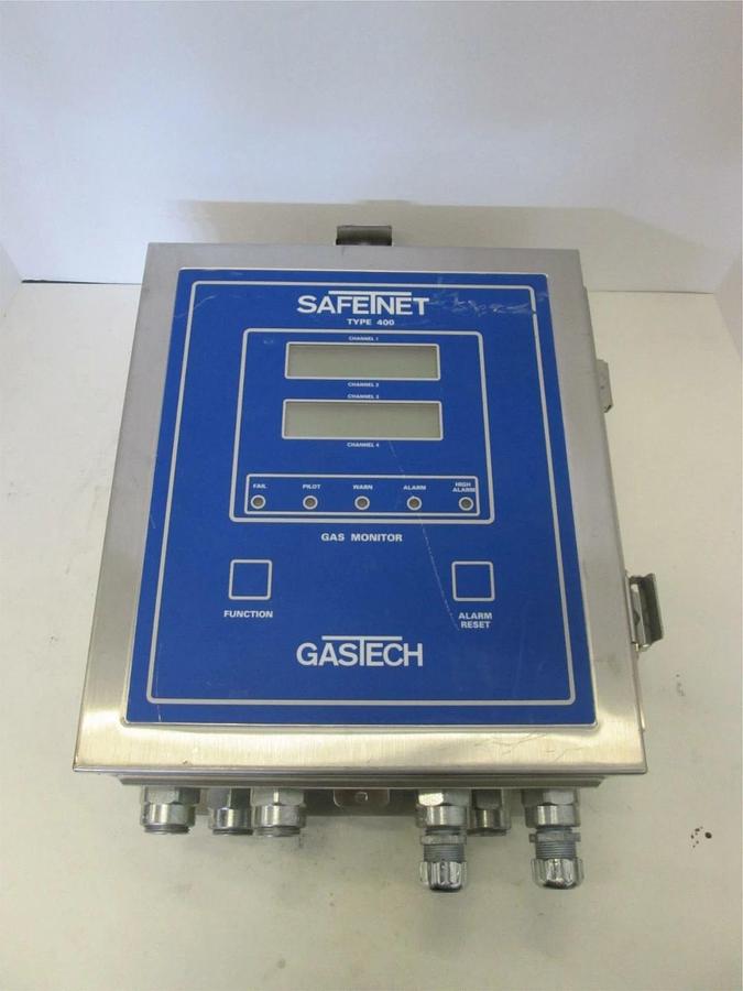 Used GasTech, Type 400, SafeTnet Gas Monitor, Used