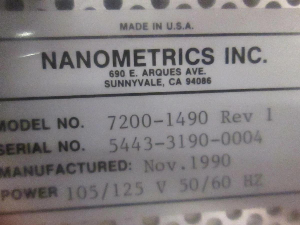 Used Nanometrics, Power Supply, 7200-1490, Used