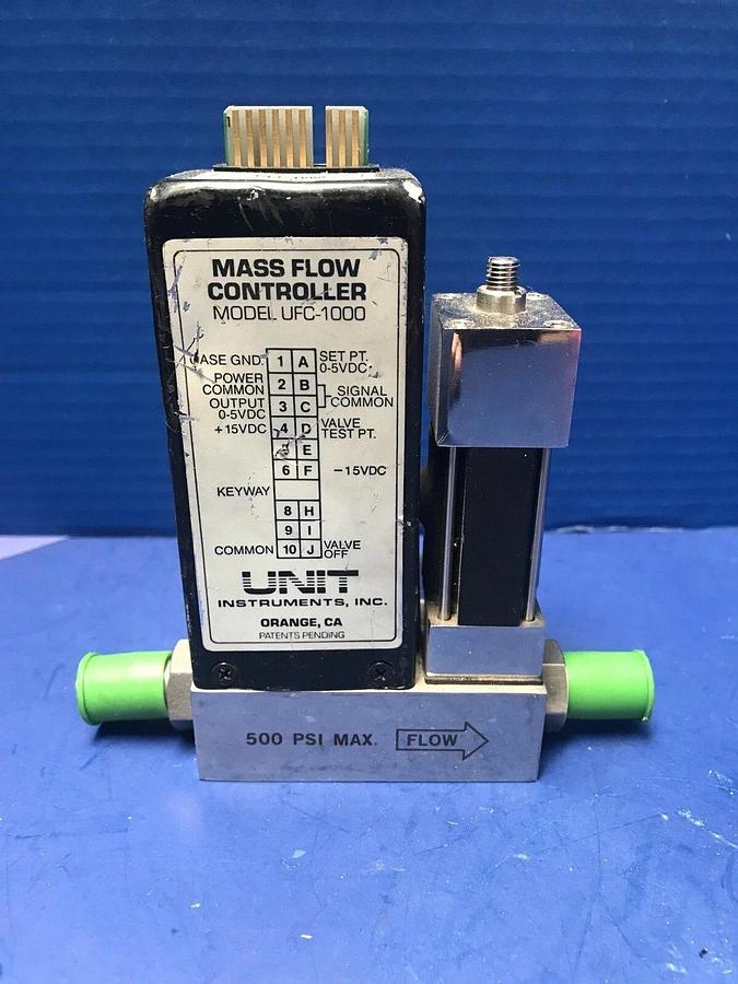 Used Unit UFC-1000, MFC, Mass Flow Controller, O2, 1 SLM, Used