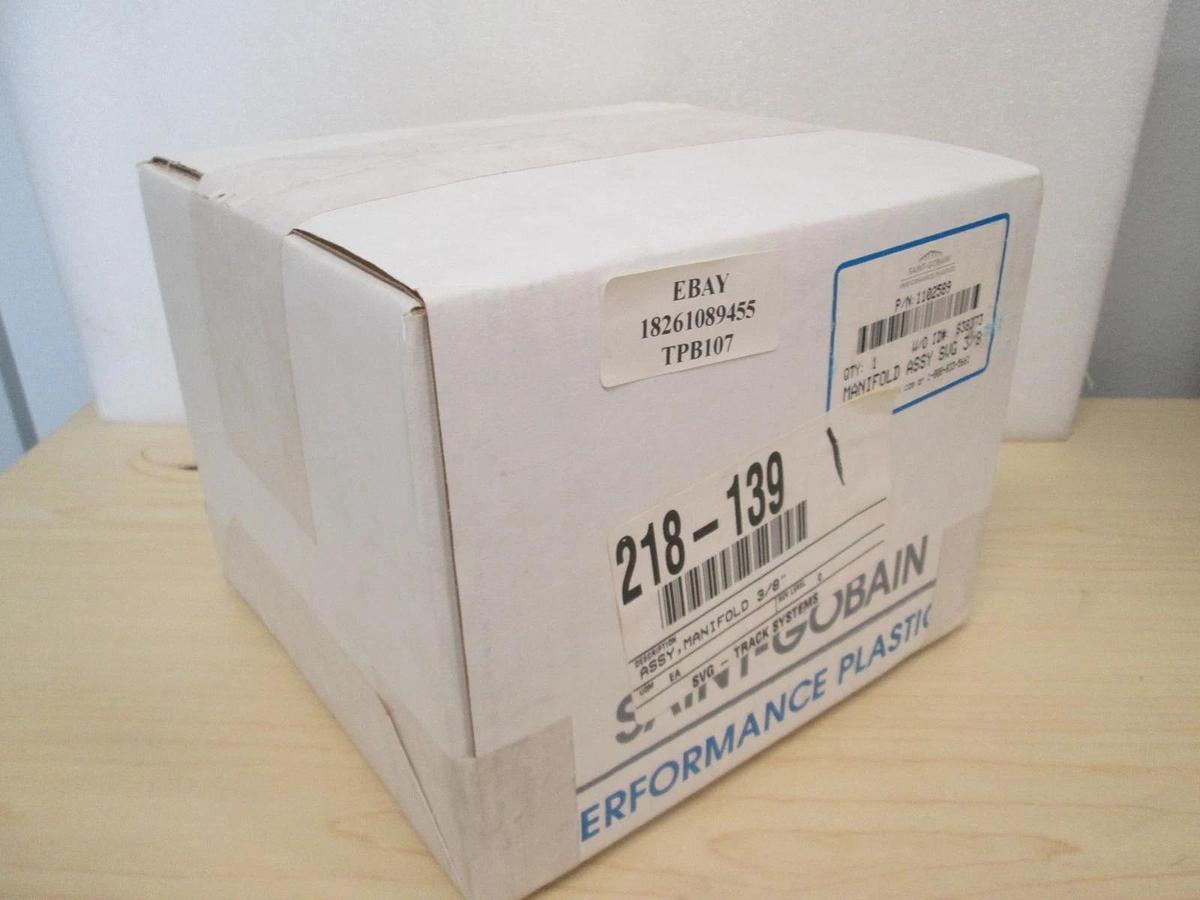 Saint Gobain, 3/8" Manifold Assy, 218-139, New