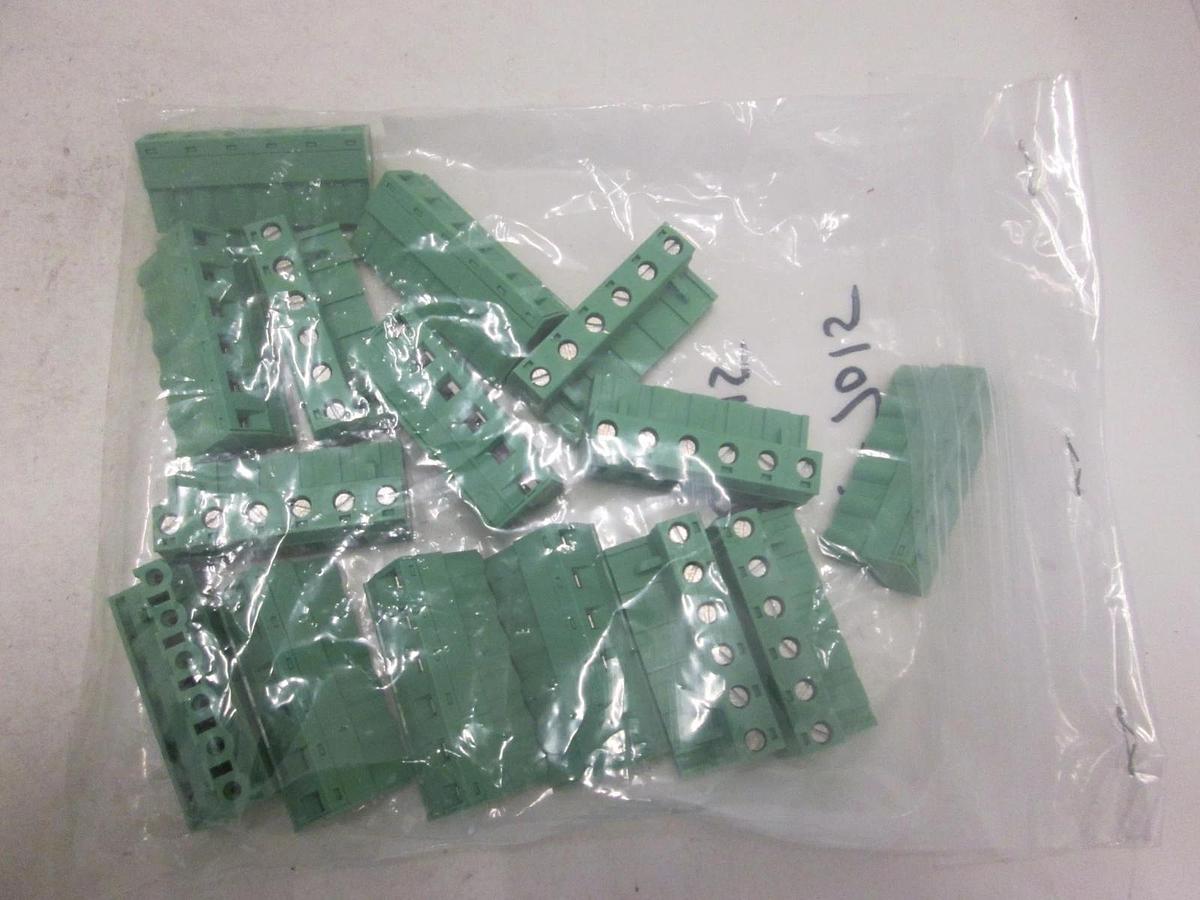 Phoenix Contact, CONN,RCPT,PWR,PHNX,STR,6/C, New, Lot of 15