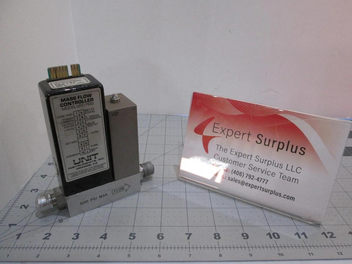 Used Unit, UFC-1100, O2, 5 SLM, Mass Flow Controller, Used