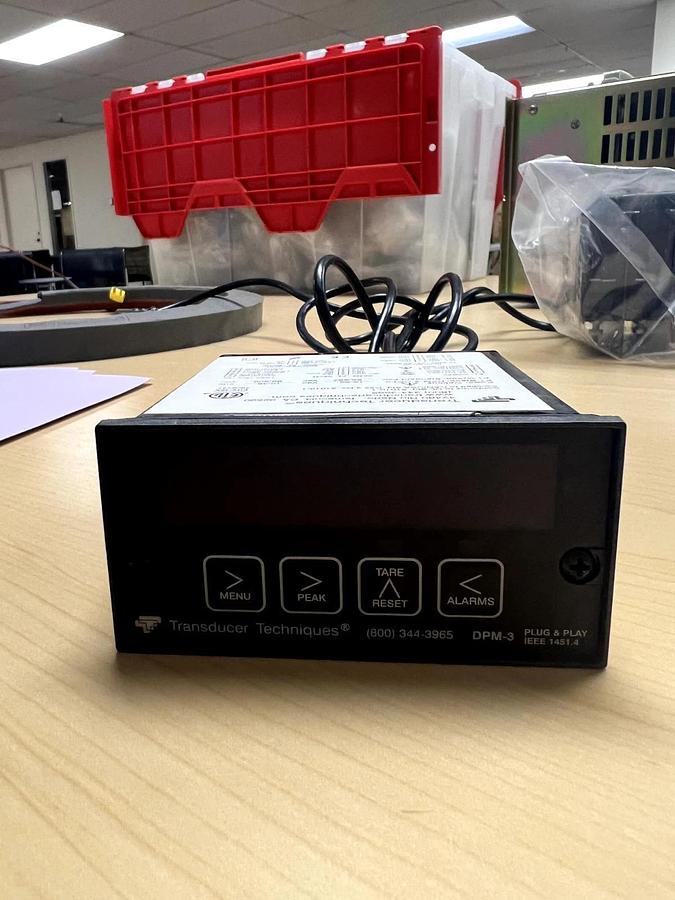 Used Transducer Techniques DPM-3 4006497, Used Working, Cord included, Used