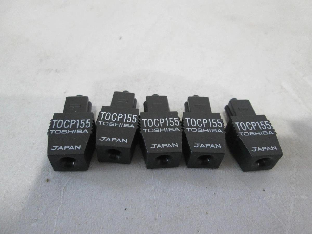 Used Toshiba, TOCP155, Optical Fiber Connector, Used, Lot of 5