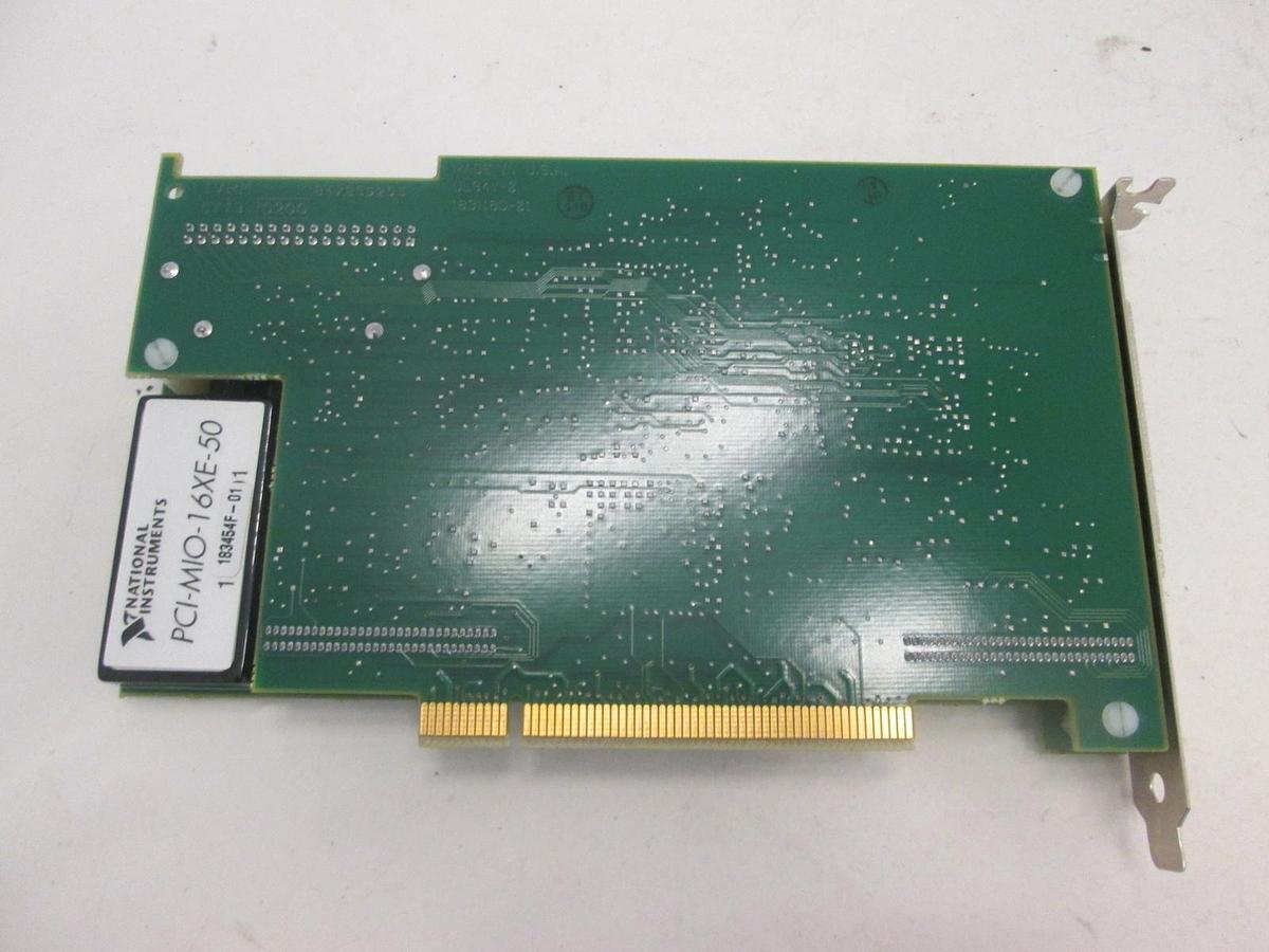 Used National Instruments, PCI-MIO-16XE-50, Multifunction I/O Board, Used