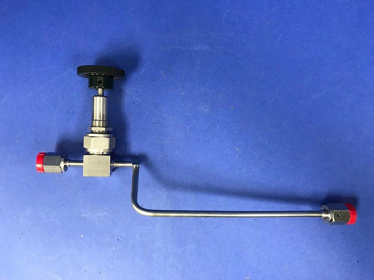 Used Nupro 6LV-BNBW4, Shutoff Valve Assembly, 1/4" FVCR, Used